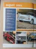 Classic Ford magazine - August 2001 - RS200 - Cortina - Lotus Escort
