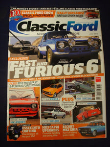 Classic Ford Mag - June 2013  - Mk1  Escort -  Capri upgrades - Rally Corsairs