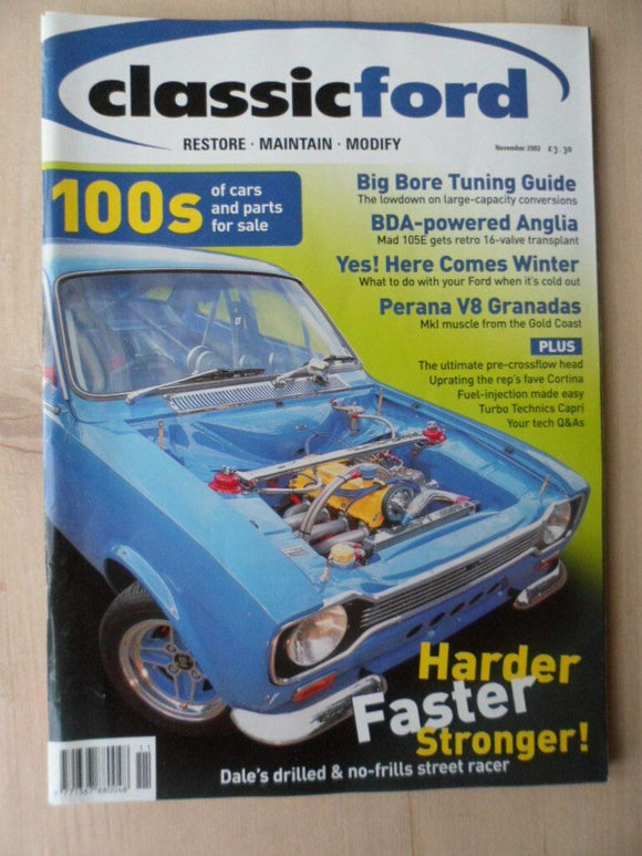 Classic Ford magazine - Nov 2002 - Granada - Big Bore tuning