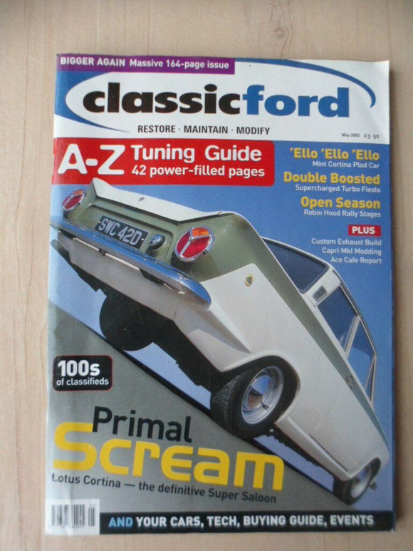 Classic Ford magazine - May 2003 - Tuning - Lotus Cortina - Fiesta