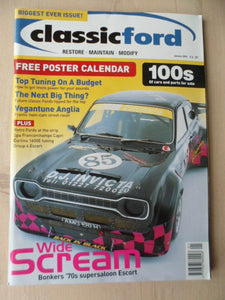 Classic Ford magazine -Jan 2003 - Tuning on a budget - Cortina 1600E