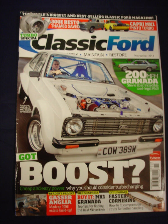 Classic Ford Mag - November 2012 - Faster cornering - Turbo special