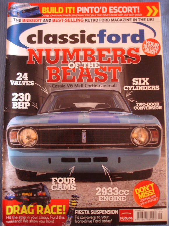 Classic Ford Mag 2007 - Sep - Build pinto escort - Cosworth  Cortina