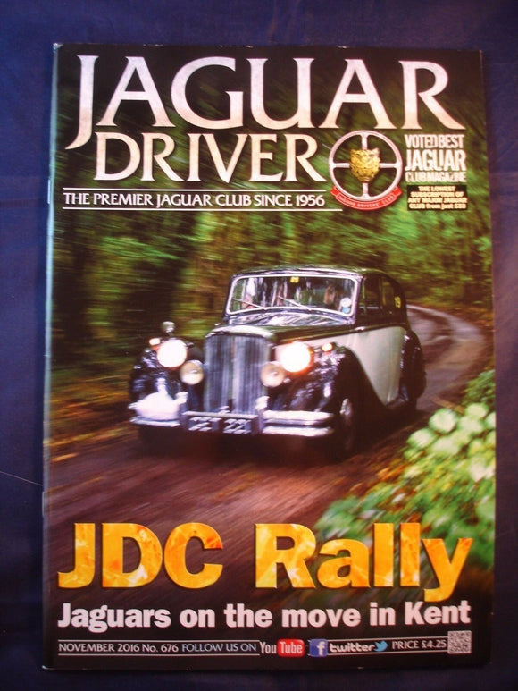 JAGUAR Driver Magazine - November 2016 - on the move in Kent
