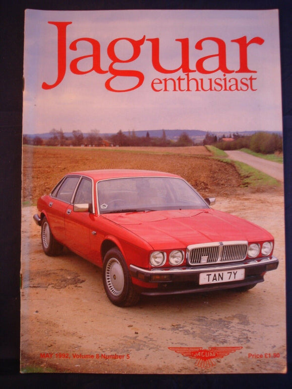 JAGUAR ENTHUSIAST Magazine - May 1992