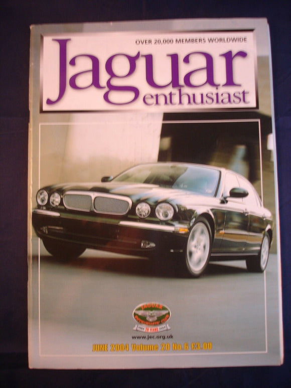 JAGUAR ENTHUSIAST Magazine - June 2004