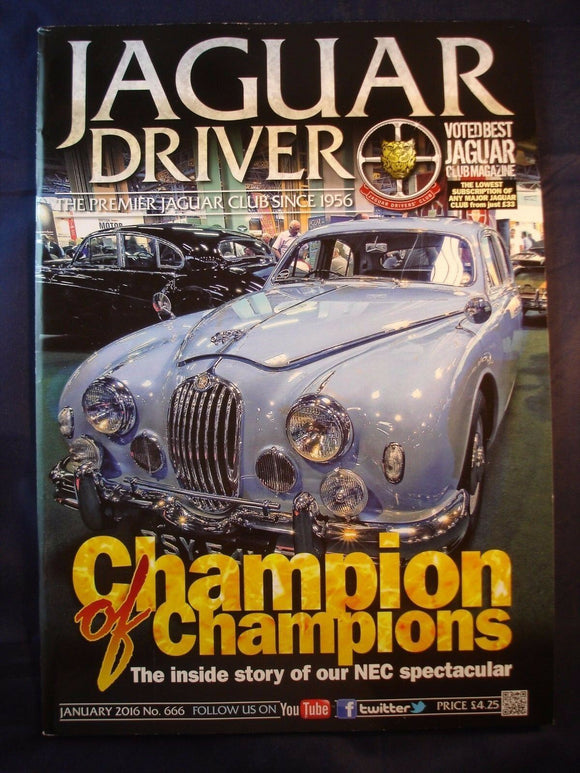 JAGUAR Driver Magazine - January 2016 - Champion of Champions
