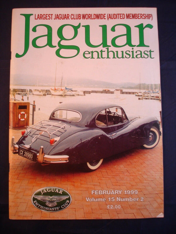 JAGUAR ENTHUSIAST Magazine - February 1999