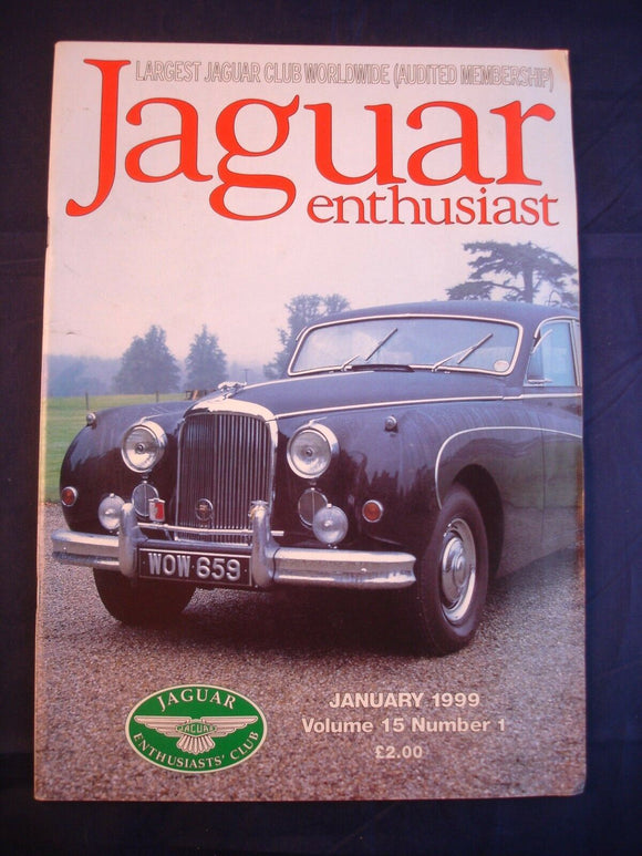 JAGUAR ENTHUSIAST Magazine - January 1999