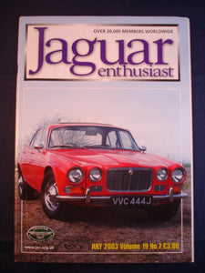 JAGUAR ENTHUSIAST Magazine - July 2003