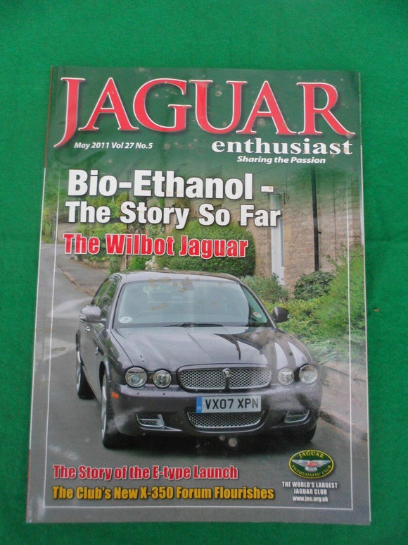 JAGUAR ENTHUSIAST Magazine - May 2011