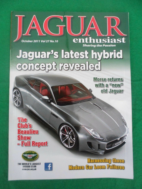 JAGUAR ENTHUSIAST Magazine - October 2011