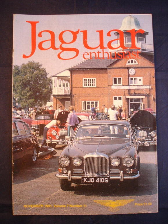 JAGUAR ENTHUSIAST Magazine - November 1991