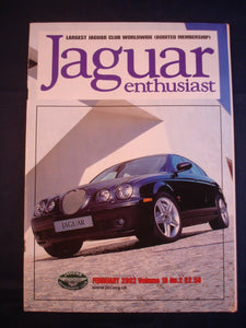 JAGUAR ENTHUSIAST Magazine - February 2002