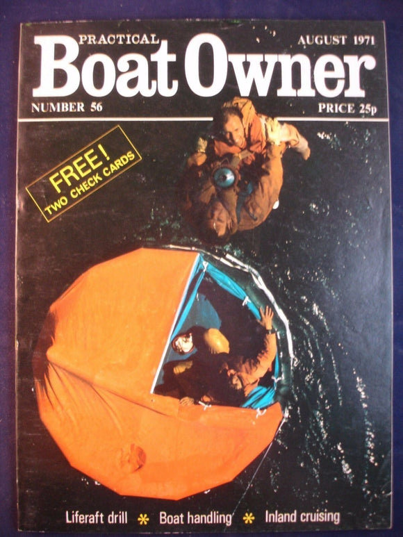 Vintage Practical boat Owner - August 1971 - Birthday gift for the sailor