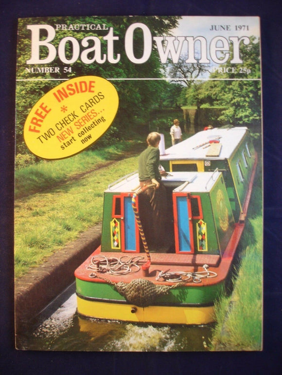 Vintage Practical boat Owner - June 1971 - Birthday gift for the sailor