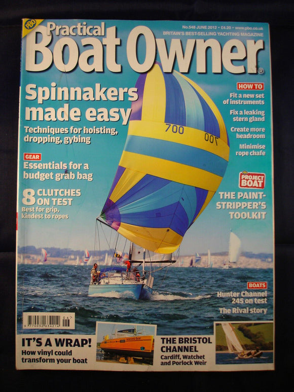 Practical boat Owner - June 2012 - Hunter Channel 245 on test