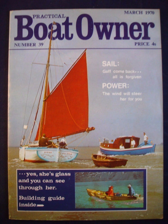 Vintage Practical boat Owner - March 1970 - Birthday gift for the sailor