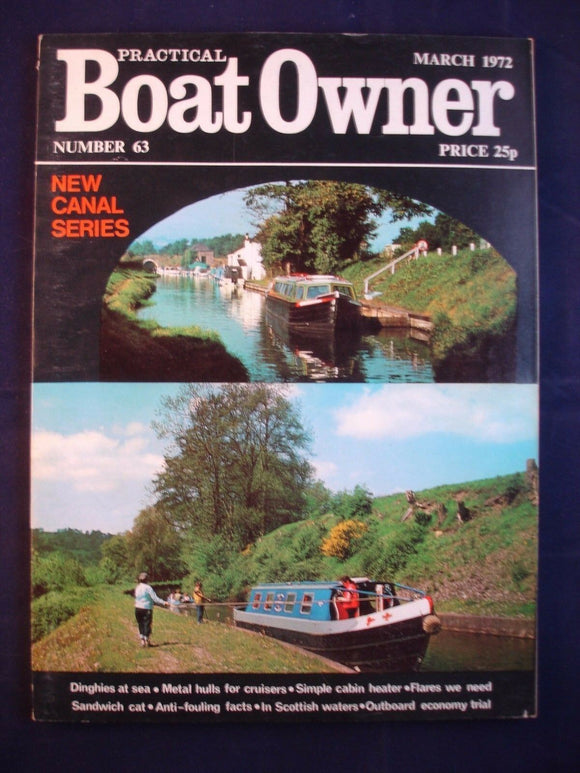 Vintage Practical boat Owner - March 1972 - Birthday gift for the sailor