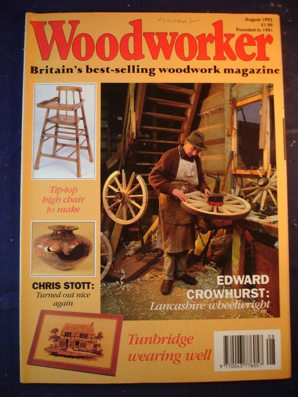 Woodworker magazine - August 1993