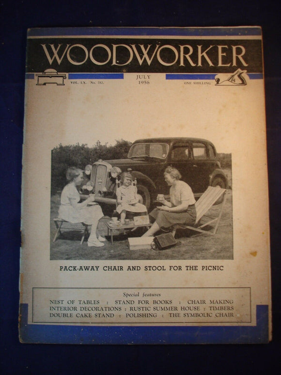 Woodworker magazine - July 1956 -