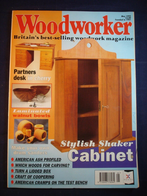 Woodworker magazine - May 1995 -