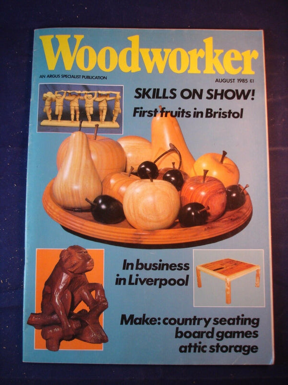 Woodworker magazine - August 1985