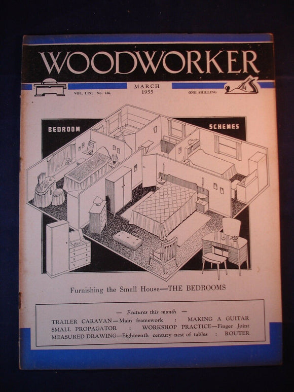 Woodworker magazine - March 1955 -