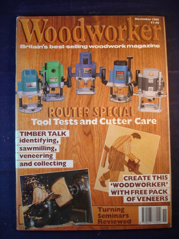Woodworker magazine - November 1989