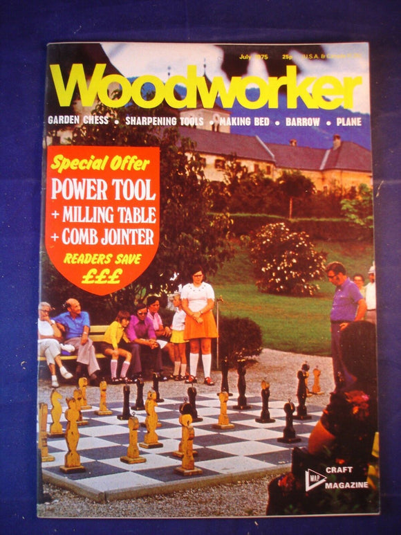 Woodworker magazine - July 1975