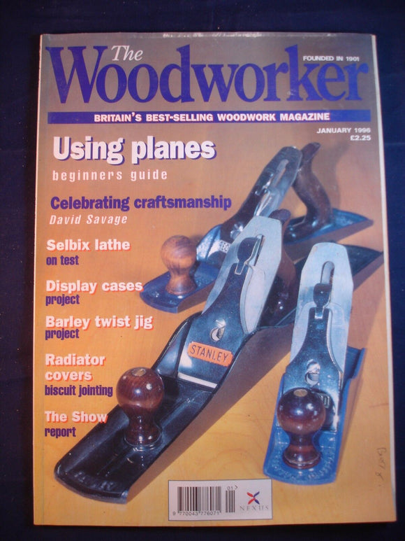 Woodworker magazine - January 1996 -