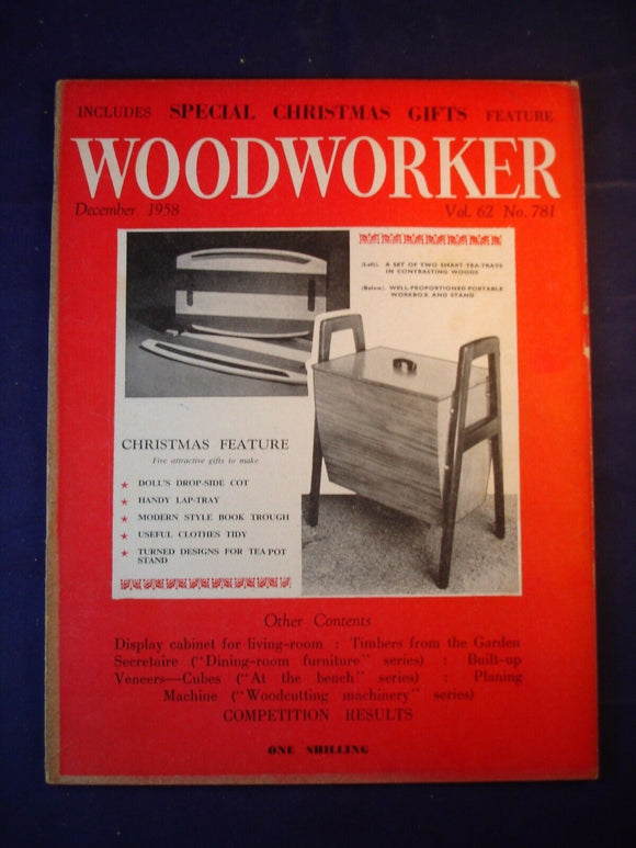 Woodworker magazine - December 1958 -