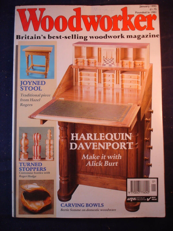 Woodworker magazine - January 1993