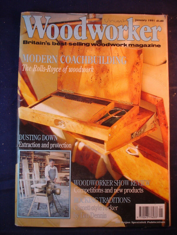 Woodworker magazine - January 1991