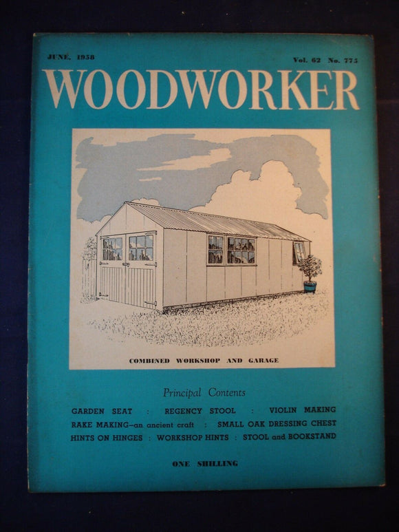 Woodworker magazine - June 1958 -
