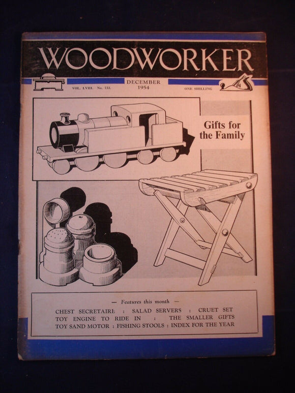 Woodworker magazine - December 1954 -