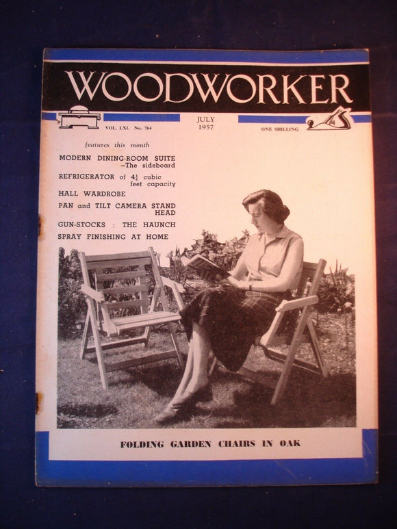 Woodworker magazine - July 1957 -