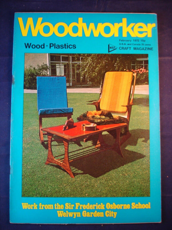 Woodworker magazine - February 1972 -