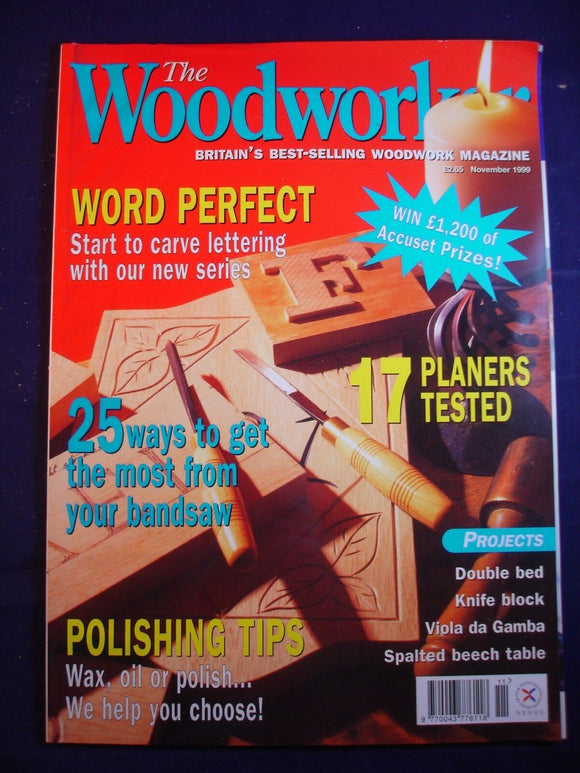Woodworker magazine - November  - 1999-