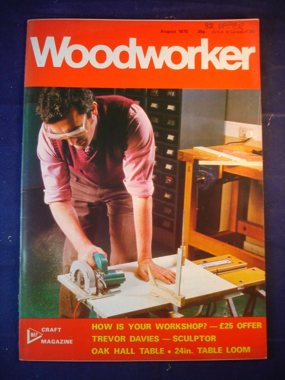 Woodworker magazine - August 1975