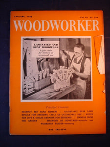 Woodworker magazine - January 1958 -