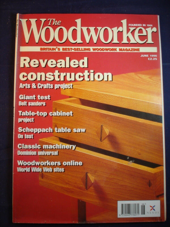 Woodworker magazine - June 1996 -