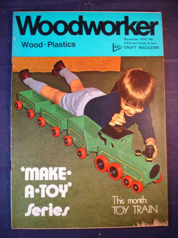 Woodworker magazine - November 1972 -