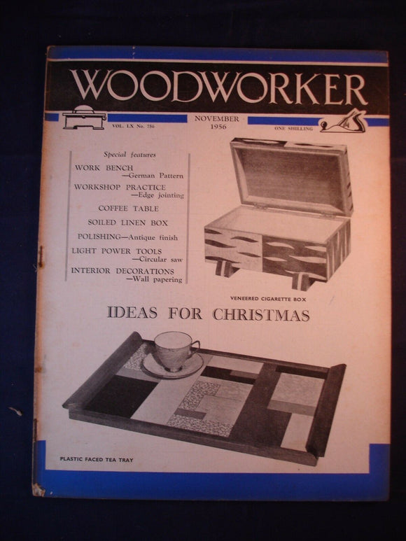 Woodworker magazine - November 1956 -