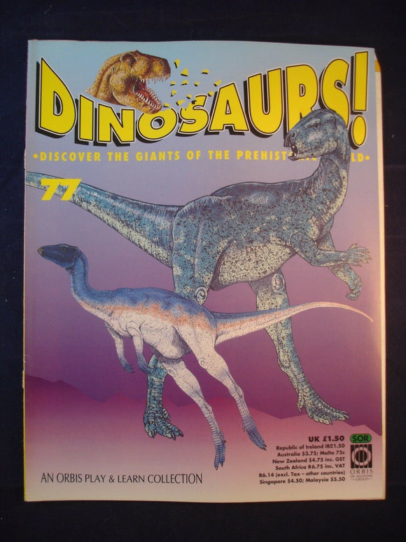 DINOSAURS MAGAZINE - ORBIS  - Play and Learn - Issue 77 - Hyracotherium