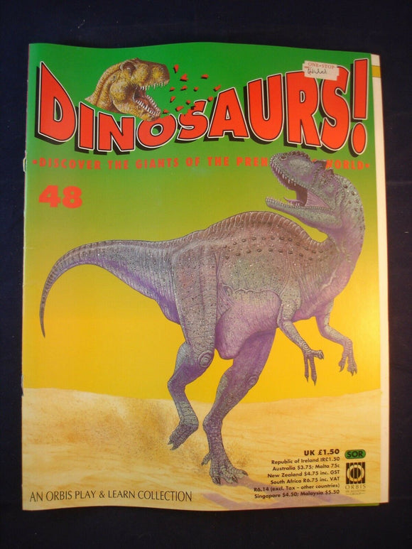 DINOSAURS MAGAZINE - ORBIS  - Play and Learn - Issue 48 - Cynognathus