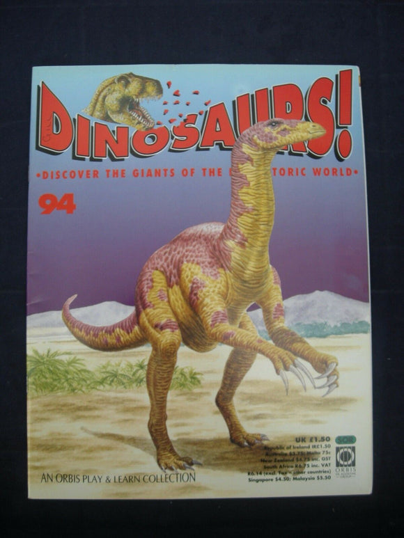DINOSAURS MAGAZINE - ORBIS  - Play and Learn - Issue 94 - Diceratops