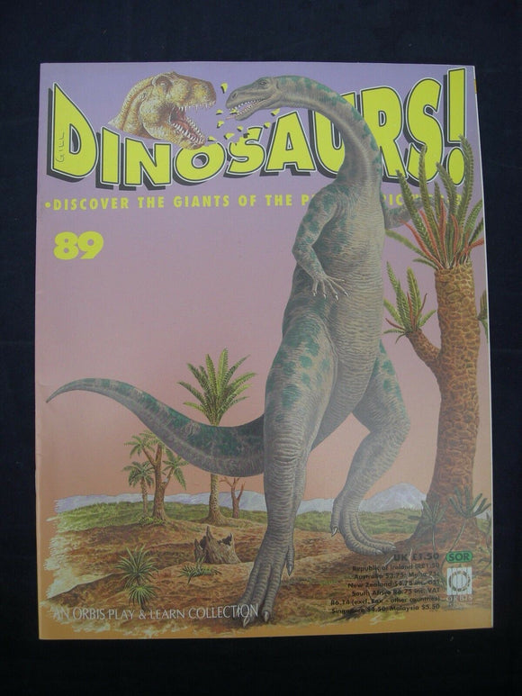 DINOSAURS MAGAZINE - ORBIS  - Play and Learn - Issue 89 - Arsinotherium