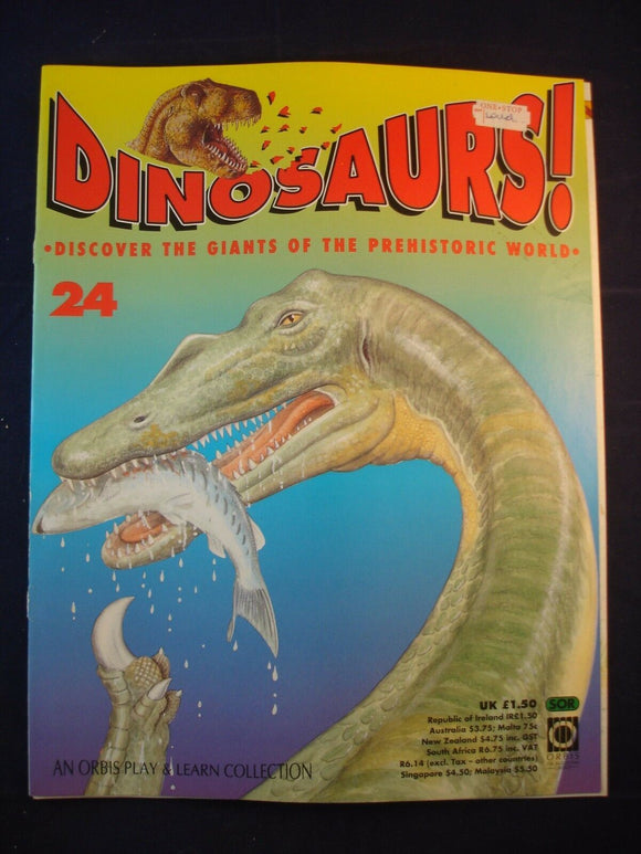 DINOSAURS MAGAZINE - ORBIS  - Play and Learn - Issue 24 - Baryonyx