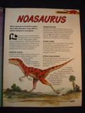 DINOSAURS MAGAZINE - ORBIS  - Play and Learn - Issue 68 - Noasaurus